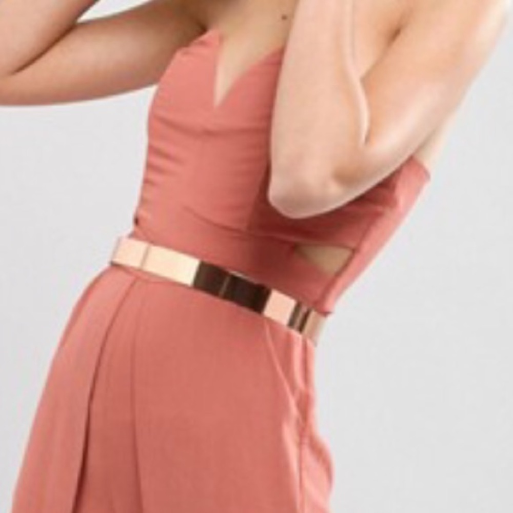 ASOS Gold metal belt